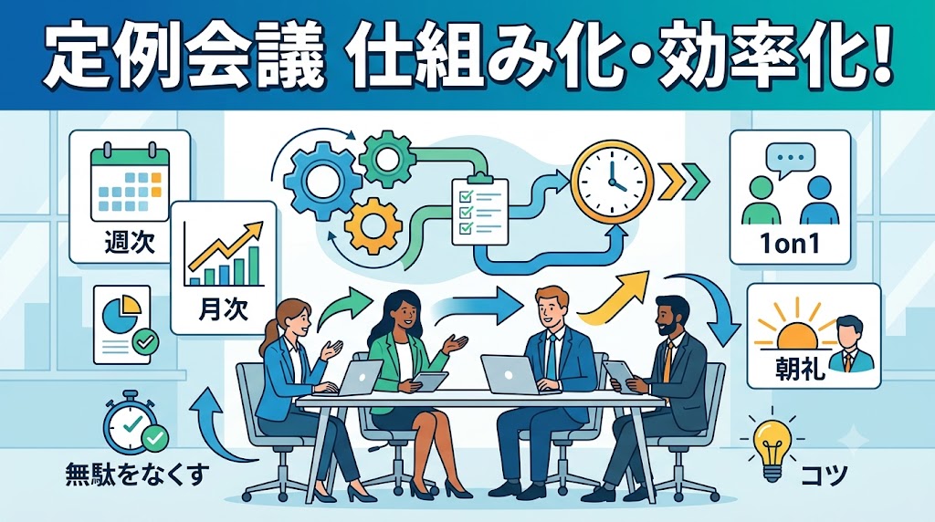 定例会議のやり方