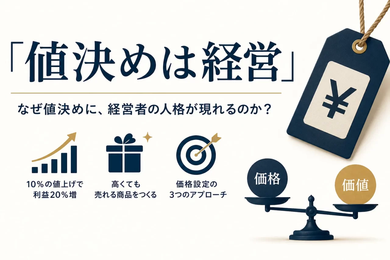 値決めは経営