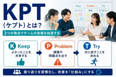 KPT法とは？振り返りの進め方を完全解説。