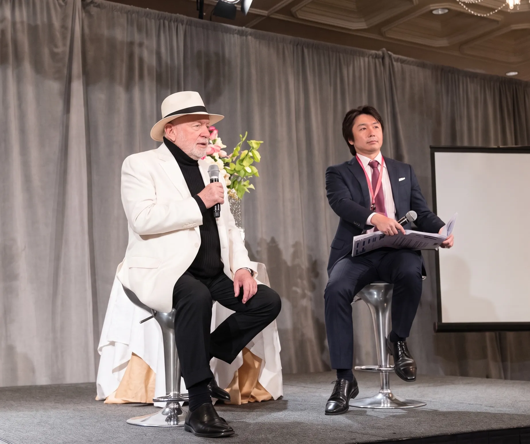 マイケル・E・ガーバー氏と清水直樹