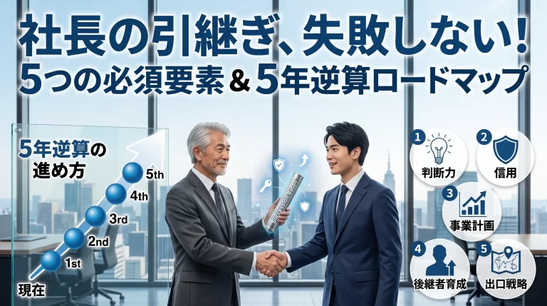 社長の引き継ぎ