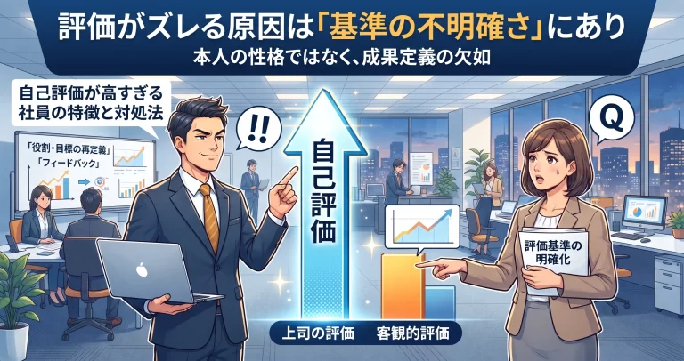 自己評価が高い人