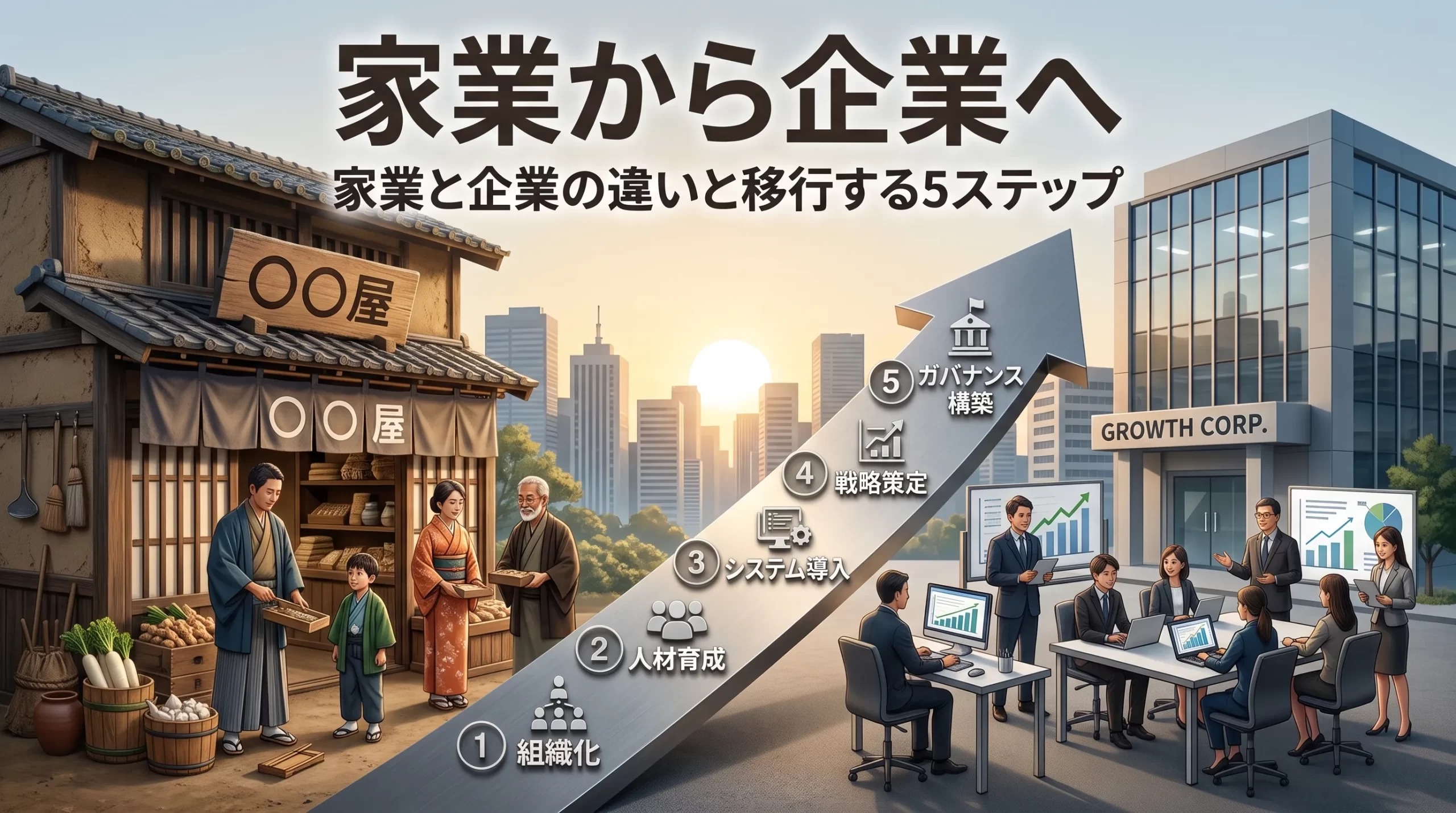 家業から企業